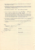 Wagner, Winifred - Printed Contract Signed 1934