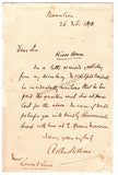 Sullivan, Arthur - Gilbert, W. S. - Set of 2 Autograph Letters Signed