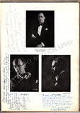 De Basil, Colonel W. - Massine, Leonide & Others - Signed Program Ballet Russes 1936