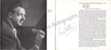 Rostropovich, Mstislav - Rozhdestvensky, Gennady - Signed Program