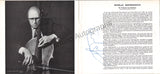 Rostropovich, Mstislav - Rozhdestvensky, Gennady - Signed Program