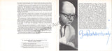 Rostropovich, Mstislav - Rozhdestvensky, Gennady - Signed Program