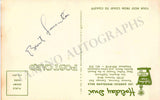 Lancaster, Burt - Signed Holliday Inn Hotel Postcard