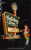 Lancaster, Burt - Signed Holliday Inn Hotel Postcard