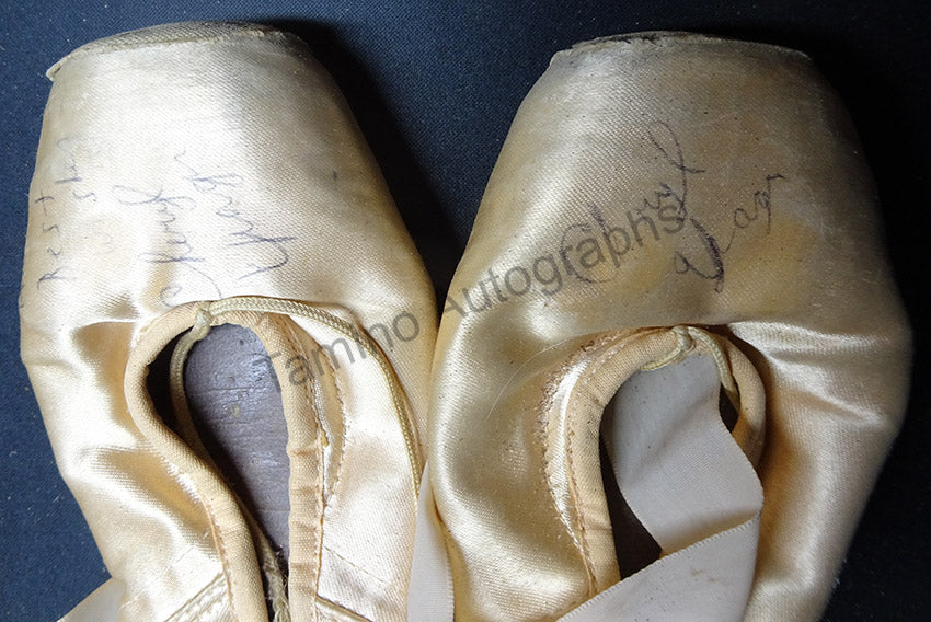 Cheryl Yeager Autograph - Signed Pointe Shoes – Tamino