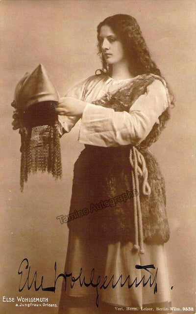 Wohlgemuth, Else - Signed Photo in Role