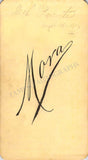 Del Puente, Giuseppe - Signed Card + Unsigned CDV