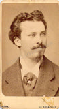 Del Puente, Giuseppe - Signed Card + Unsigned CDV
