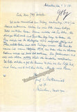 Metternich, Josef - Set of 3 Autograph Letters Signed