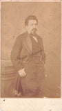 Wieniawski, Jozef - Signed Carte-de-Visite 1866