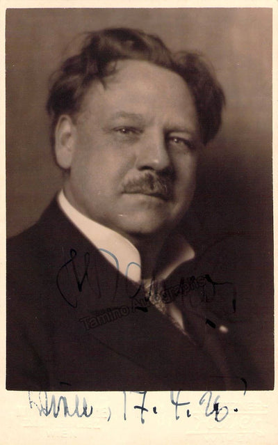 Slezak, Leo - Signed Photo Postcard