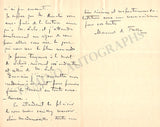 De Falla, Manuel - Autograph Letter Signed 1912