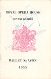 Fonteyn, Margot - Signed Program London 1955