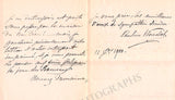 Viardot, Pauline - Autograph Letter Signed 1900