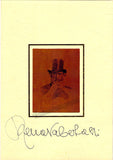 Tebaldi, Renata - Signed Verdi Chromolithograph