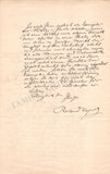 Wagner, Richard - Autograph Letter Signed 1859