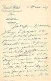 Leoncavallo, Ruggero - Autograph Letter Signed 1899