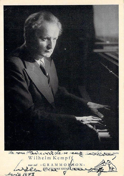 Kempff, Wilhelm - Signed Photograph
