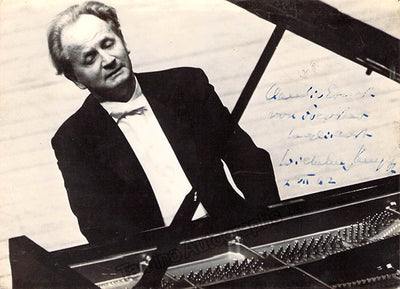 Kempff, Wilhelm - Signed Photograph 1962