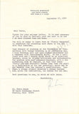 Schuman, William - Typed Letter Signed 1970