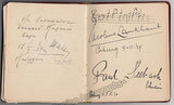 Autograph Album - 80+ Signatures of Singers 1917-1929