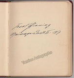 Autograph Album - 80+ Signatures of Singers 1917-1929