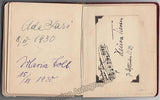 Autograph Album - 80+ Signatures of Singers 1917-1929