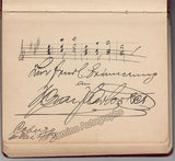 Autograph Album - 80+ Signatures of Singers 1917-1929