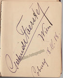 Autograph Album - 80+ Signatures of Singers 1917-1929