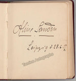 Autograph Album - 80+ Signatures of Singers 1917-1929