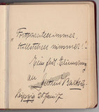 Autograph Album - 80+ Signatures of Singers 1917-1929