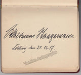 Autograph Album - 80+ Signatures of Singers 1917-1929