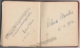 Autograph Album - 80+ Signatures of Singers 1917-1929