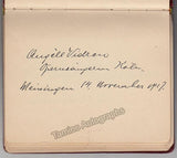 Autograph Album - 80+ Signatures of Singers 1917-1929