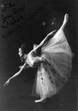 Ballet Dancer Autograph Lot