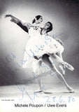 Ballet Dancer Autograph Lot