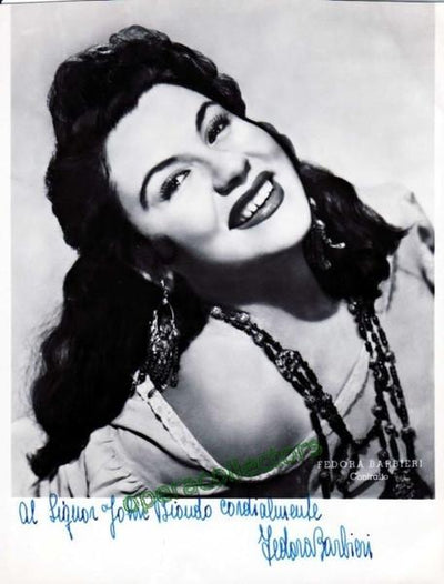 Barbieri, Fedora as Carmen