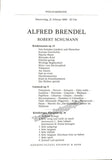 Brendel, Alfred - Lot of 5 Programs 1980-1997