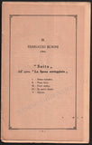 Busoni, Ferruccio - Program Lot 1912-1914