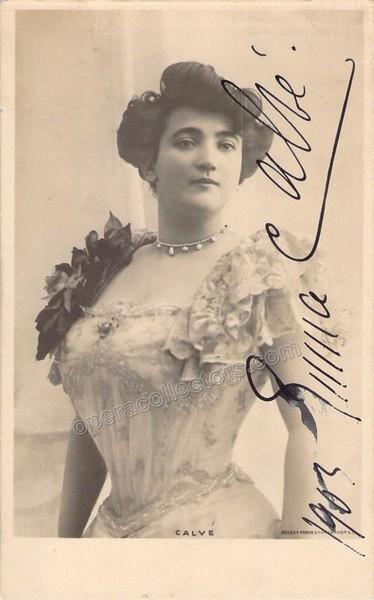 Calve, Emma - Signed Photo