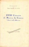 Dallapiccola, Luigi - Materassi, Sandro - Signed Program Florence 1943