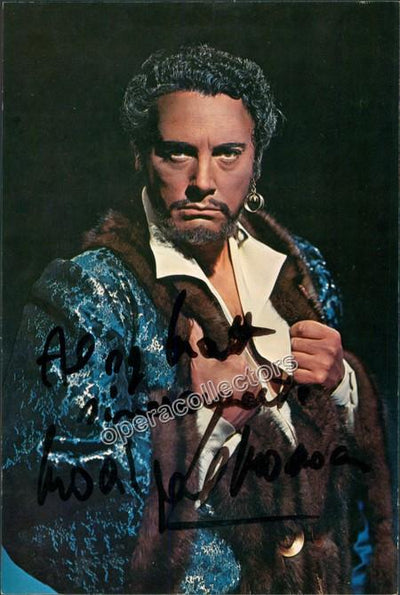 Del Monaco, Mario - Signed Photo as Otello