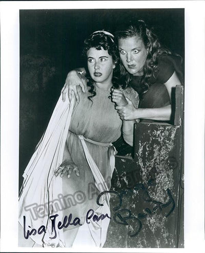 Della Casa, Lisa - Borkh, Inge - Double Signed Photo in Elektra