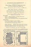 Dupre, Marcel - Courboin, Charles - Organ Recitals Program 1922-23