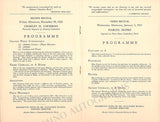 Dupre, Marcel - Courboin, Charles - Organ Recitals Program 1922-23