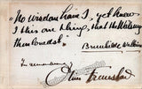 Fremstad, Olive - Signed Card with Text Quote & Photo