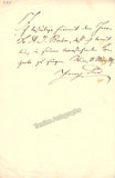 Lind, Jenny - Lot of 2 Autograph Letters Signed and 2 Autograph Notes Signed