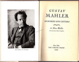 Mahler, Alma - Signed Book "Gustav Mahler: Memories and Letters"