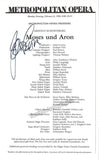 Metropolitan Opera Conductors - Lot of 27 Signed Cast Pages