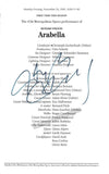 Metropolitan Opera Conductors - Lot of 27 Signed Cast Pages